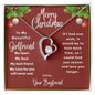 To My Beautiful Girlfriend Merry Christmas | My Heart & Soul | From Boyfriend (Forever Love Necklace)