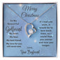 To My Beautiful Girlfriend Merry Christmas | My Heart & Soul | From Boyfriend (Forever Love Necklace)
