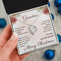Merry Christmas (Grandma's Name) | Holiday Traditions (Forever Love Necklace)