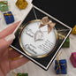 To My Soulmate | Merry Christmas My Love (Forever Love Necklace)