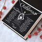 Merry Christmas To My Daughter | Greatest Gift | Love Dad (Forever Love Necklace)