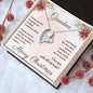 Merry Christmas (Grandma's Name) | Holiday Traditions (Forever Love Necklace)