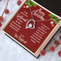 To My Beautiful Girlfriend Merry Christmas | My Heart & Soul | From Boyfriend (Forever Love Necklace)