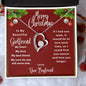 To My Beautiful Girlfriend Merry Christmas | My Heart & Soul | From Boyfriend (Forever Love Necklace)