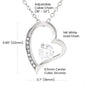 To My Daughter | Greatest Gift | Love Dad (Forever Love Necklace).
