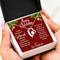 To My Beautiful Girlfriend Merry Christmas | My Heart & Soul | From Boyfriend (Forever Love Necklace)