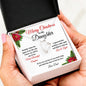 Merry Christmas To My Daughter | My Most Beautiful Chapter | Love Dad (Forever Love Necklace)