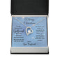 To My Beautiful Girlfriend Merry Christmas | My Heart & Soul | From Boyfriend (Forever Love Necklace)