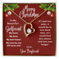 To My Beautiful Girlfriend Merry Christmas | My Heart & Soul | From Boyfriend (Forever Love Necklace)