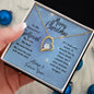 To My Beautiful Girlfriend Merry Christmas | My Heart & Soul | Always & Forever Yours (Forever Love Necklace)
