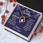 To My Beautiful Girlfriend Merry Christmas | My Heart & Soul | Always & Forever Yours (Forever Love Necklace)