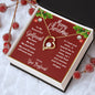 To My Beautiful Girlfriend Merry Christmas | My Heart & Soul | From Boyfriend (Forever Love Necklace)
