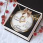 To My Soulmate | Merry Christmas My Love (Forever Love Necklace)