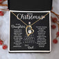 Merry Christmas To My Daughter | Greatest Gift | Love Dad (Forever Love Necklace)