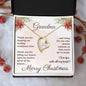 Merry Christmas (Grandma's Name) | Holiday Traditions (Forever Love Necklace)