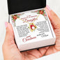 To My Beautiful & Amazing Daughter | My Greatest Gift | Merry Christmas Love Mom (Forever Love Necklace).