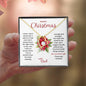 Merry Christmas To My Daughter | My Greatest Gift | Love dad (Forever Love Necklace)
