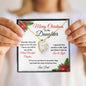 Merry Christmas To My Daughter | My Most Beautiful Chapter | Love Dad (Forever Love Necklace)