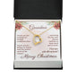 Merry Christmas (Grandma's Name) | Holiday Traditions (Forever Love Necklace)