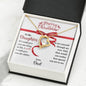 Merry Christmas To My Daughter | Wish | Love Dad (Forever Love Necklace)