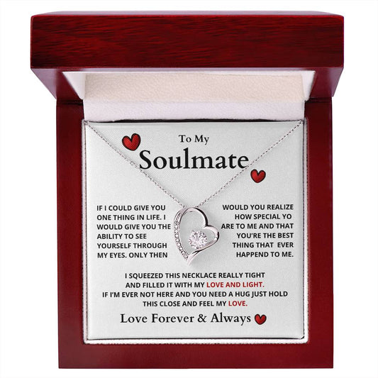 To My Soulmate | LOVE AND LIGHT (Forever Love Necklace)