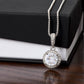 To My Beautiful Niece | DIRECTLY IN MY HEART | From Aunt or Uncle (Eternal Hope Necklace)