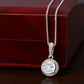 To My Beautiful Niece | DIRECTLY IN MY HEART | From Aunt or Uncle (Eternal Hope Necklace)