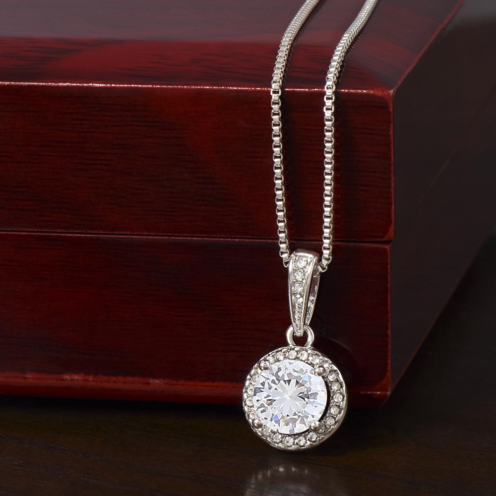 To My Beautiful Niece | DIRECTLY IN MY HEART | From Aunt or Uncle (Eternal Hope Necklace)