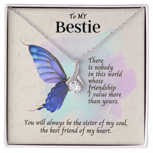 To My Bestie | Sister Of My Soul (Alluring Beauty Necklace)