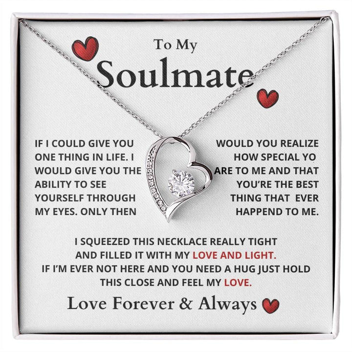 To My Soulmate | LOVE AND LIGHT (Forever Love Necklace)