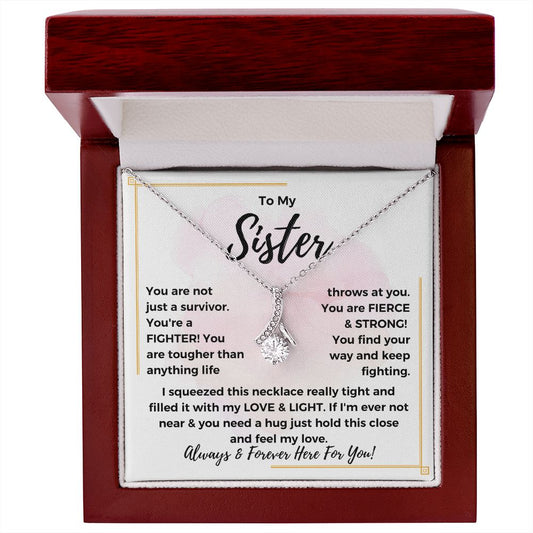 To My Soul Sister | You're a Fighter (Alluring Beauty Necklace)